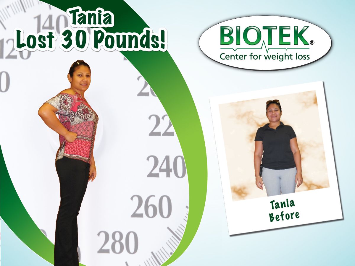 Lose up to 3x The Weight At Biotek® vs. Online Weight Loss Programs!*